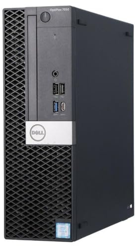PC Computer Desktop Dell OptiPlex 7050 SFF, Processore Core i7-6700, Memoria Ram 8GB, Disco SSD 240GB, Win 11 Pro (Ricondizionato)
