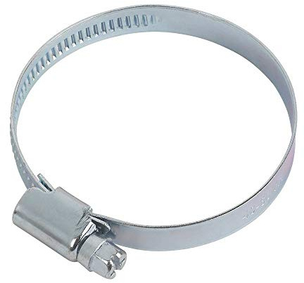 10 x Zinc Plated Hose Clips / Clamps (10 Pack) (200mm-220mm)
