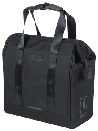 Basil Shoppertasche, Schwarz, 34.5x19x35.5 cm