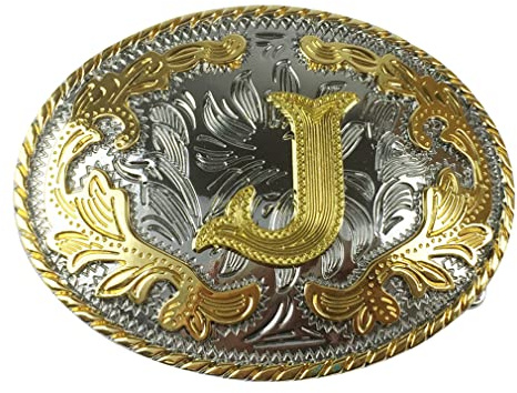 LKMY Herren-Gürtelschnalle, 3D-goldener Buchstabe, Alphabet, Initiale, Schnitzgürtelschnalle, A-Z, Western-Vintage-Stil,Cowboy-Gürtelschnallen,Jeans-Zubehör für Männer, Frauen, Vatertag, Weihnachten