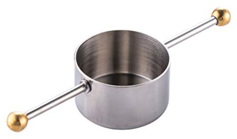 UPKOCH 1pc Stainless Steel Measuring Cup for Bartending Wine Measuring Tool for Cocktails and Spirits Easy to Clean for Home Bar and