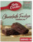 Betty Crocker Chocolate Fudge Brownie Baking Mix Pack of 415g Instant Moist Gooey Cake Pie Dessert 20x20cm Serves 16 with Welari Thank You Card | (1pack) (415g)