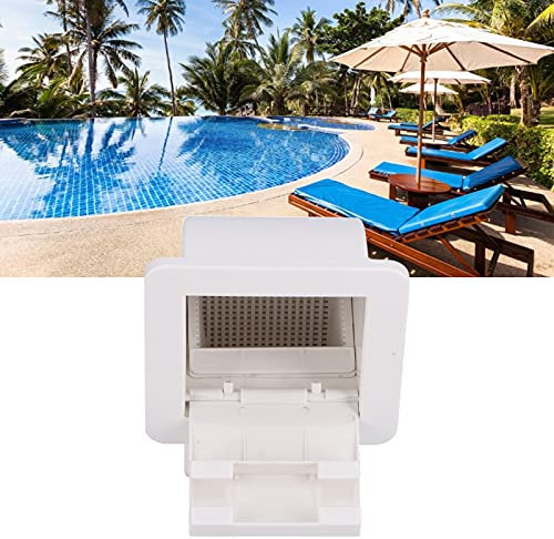 Zoeyilan Reinigungs- und Wartungs-Schwimmbad-Set, professionelles Schwimmbad-Skimmer-Set, 1,5-Zoll-Skimmer-Set, Pool-Skimmer-Set durchgehend, für oberirdische Schwimmbad-Abwassergeräte,