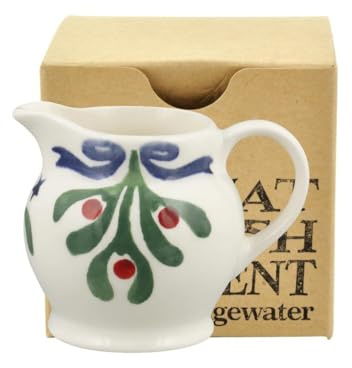 Emma Bridgewater Mistletoe Christmas Tree Decoration Tiny Jug Boxed