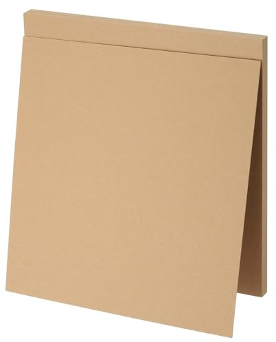 PATIKIL Chipboard Book Board, 11 x 11 Inch 30 PT 20 Pcs Thick Chipboard Kraft Paper Sheets Bookbinding Making Supplies Kit for Designer Craft Book Binding Cover Backing Craft, Wood
