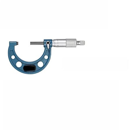 Bügelmessschraube, Außen-Spiralmikrometer 0-25 mm/25-50 mm/50-75 mm/75-100 mm/100-125/175-200 mm Akz. 0,01 mm Gauge Vernier-Messwerkzeuge, Hohe Präzision(25-50mm)