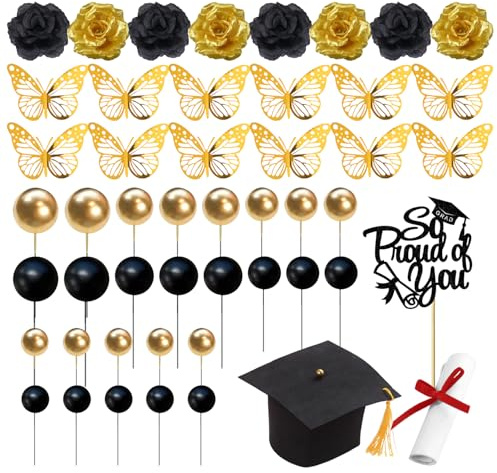 49 St Abi 2026 Deko, Abschluss Tortendeko,für Graduation Dekoration Kuchen | Prüfung Bestanden Kuchendeko, 2026 Bachelor Graduation Kuchendeko