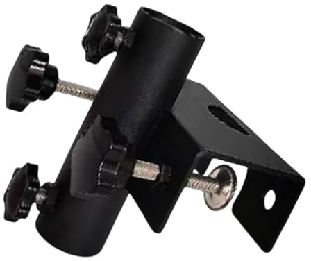 Asukohu Heavy Duty Sunshade Clamp Parasol Bracket For Balcony Railings Deck Posts Tools Freely Installation Deck Umbrella Holder Balcony Umbrella Holder