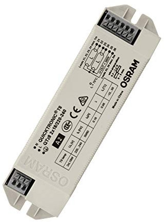 OSRAM elektronisches Vorschaltgerät (EVG), QUICKTRONIC QTz8, EVG LL/KLL non-DIM, QTZ8 2X18/220-240
