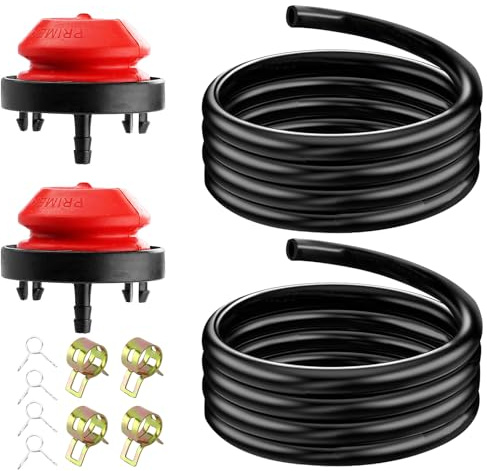 QAZAKY Rasenmäher Primer Pumpe Benzinpumpe Ersatz für Tecumseh Sear Craftsman Schneefräse Werfer 570682 75110639 321802A 056200 95110639A 632107 632334A 640349 HM70 HM80 HM100 HMSK80 HMSK90 HMSK100