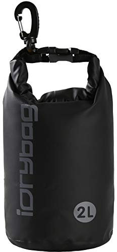 IDRYBAG Trockentaschen für Kajakfahren, wasserdicht, 2L/5L/10L/15L/20L, Kleiner, wasserdichter, schwimmender Trockensack, wasserdichter Trockensack für Paddelboard-Reisen