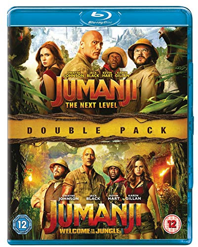 Jumanji: The Next Level / Jumanji: Welcome to the Jungle - Set [Blu-ray] [Region B]