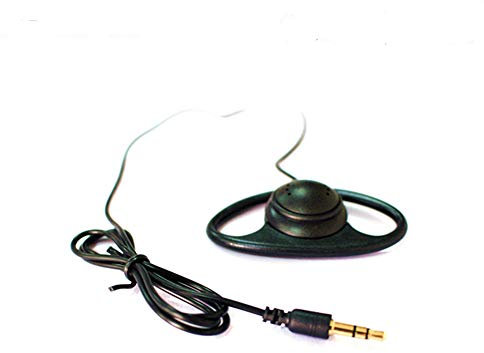 LINHUIPAD 50 pezzi Auricolare a un lato Auricolare a un orecchio Auricolari Interpretazione simultanea Cuffie per sistema di guida turistica Ricevitore Skype YouTube MP3 / 4 DVD