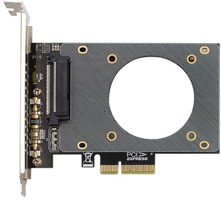 PCIE 3.0 zu U.2 Adapterkarte High Speed PCIE X4 zu U.2 Konverter SFF8639 PCIE Split Erweiterungskarte