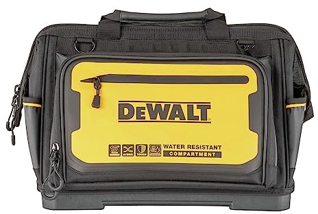 DEWALT Werkzeugtasche, Aufbewahrung und Organisation, langlebig und wasserabweisend, 40,6 cm (DWST560103)