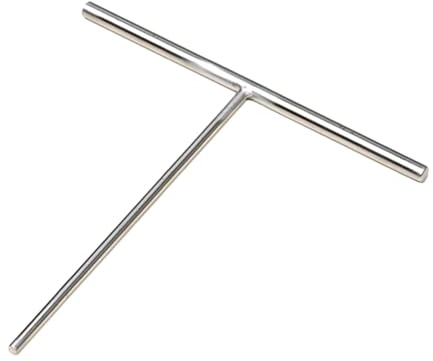 Colcolo Spalmatore per crepe Spalmatore per pastella a forma di T, Strumento per cottura Pancake Piastra per pastella Crepe Pan Maker per cucina, grande