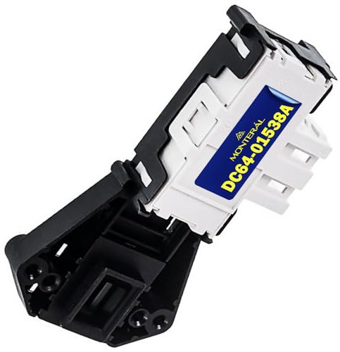 Türschloss der Waschmaschine mit dem Originalcode DC64-01538A für Samsung WF1 WF6 WF7 WF8 WF9 WF0 WD - Garantie 10 Jahre - MONTERAL