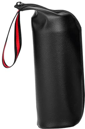 Perfeclan Portavasos con Funda de Cuero PU, Ligero, Soporte para Tazas de café para Taza Helada, Taza de café