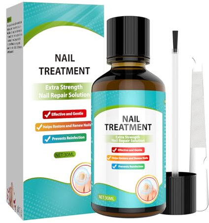 Antifungal Nail Polish, Tea Tree Oil For Fungal Nail Treatment for Toenails Extra Strong, Repair for Damaged Nails, Helps with Thick Discolored Brittle Nails, 30ml