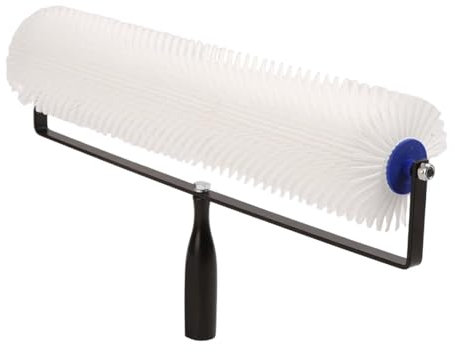 perfk Spiked Roller for Self Leveling Concrete Floors Compound Roller Professional Self Leveling Concrete Cement for Paint Wall, Hard Tooth and 20mm