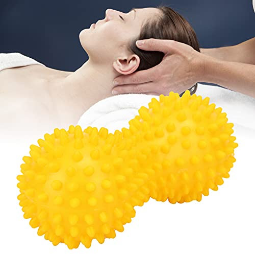 Pallone da massaggio spinoso a forma di arachidi, PVC, punto trigger, tessuto profondo, massaggiante, massaggiatore per mani e piedi, rollball, piedi/corpo intero