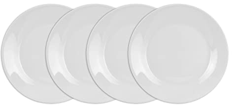 Möbel Jack Dessertteller - Weiß - Porzellan - Ø 19,5 cm - 4er Set