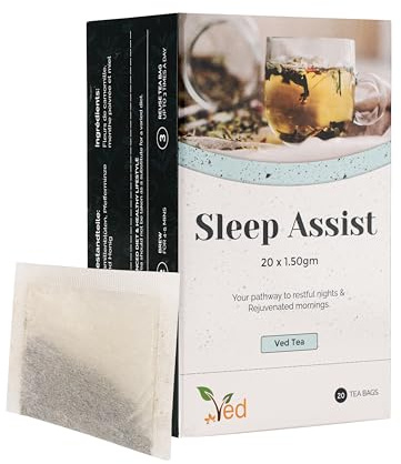 Herbal Sleep Tea - Pukka Tea & Twinings Tea Bags for Relaxation - Teapigs Sleepy Glow Tea - Good Earth Natural Relaxing Blend - 20 Tea Bags
