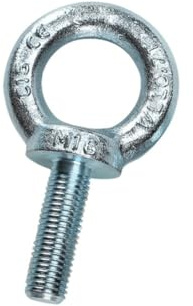 Boulons à œil de levage en acier galvanisé m6 m8 m10 m12 m14 m16 m18 m20 m22 m24 m30 m36 (1,M16 x 60mm)