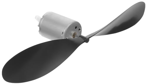 PLAFOPE Mini Generador de Turbina Eólica y Microgenerador Eólico para Enseñanza, Pequeño Motor Eléctrico Portátil, para Experimentos Científicos Educativos, Kit de Energía Eólica