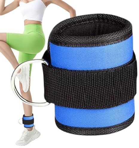 Cinturino alla caviglia per macchina per cavi, da palestra per macchina per cavi - Fascette regolabili per cavigliere per allenamento - Polsini da polso imbottiti, cambio materiale fitness