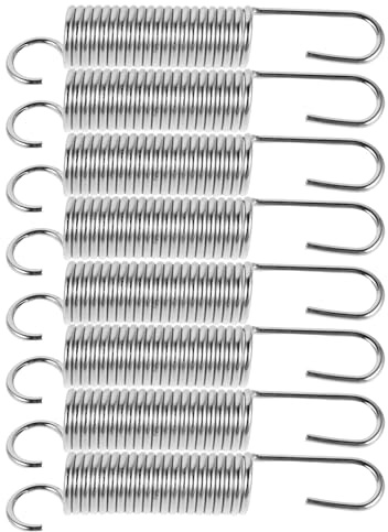 YARNOW Gartenscheren Ersatzfedern 2mm Draht 8 Stück Metallfederset für Teleskop Astscheren im Garten