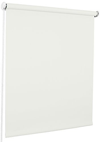 ROLLMAXXX Standard-Rollo Lichtdurchlässig Seitenzug Kettenzugrollo Tageslicht Sichtschutz (100 x 190 cm, Weiß)