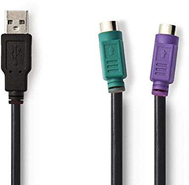 GEMBIRD Cable adaptador USB Naar PS/2, 0,3 m
