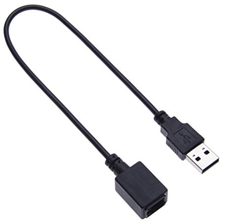 Keple Câble adaptateur USB Interface de câble Système radio stéréo audio à 4 broches pour véhicule Compatible avec BRZ Forester Impreza Legacy