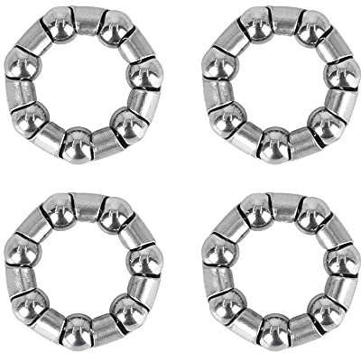 X AUTOHAUX 4 Stück 25 mm x 7 Kugellagerkäfige, Kurbellager, Hinterradlagerhalter für Fahrrad