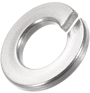 METALLIXITY Rondelle Grower Fendue (1/4) 25Pcs, Rondelle Élastique en Acier Inoxydable 304 - pour Applications Domestiques