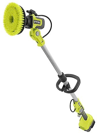 RYOBI ONE+ 18V Cordless Soap Dispensing Scrubber (Tool Only), GREEN, PCL1701B