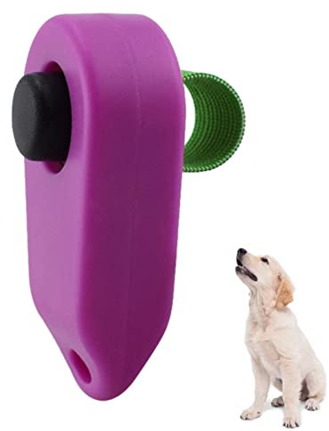 Hundetrainings-Clicker, Hunde-Clicker für das Training - Hundeklicker für das Training - Clicker und Verhaltenshilfen für das Training von Haustieren, Katzen und Hunden, praktische und effektive Click