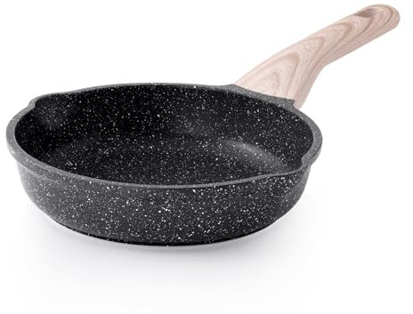 Kordisen Non Stick Small Frying Pan for Egg, 20 cm Omelette Pans Nonstick, Healthy and Non-Toxic, PFOA Free