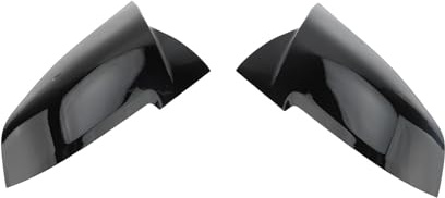 WODHMIEY Tapas de retrovisor Compatible con Serie 1 2 3 4 F20 F22 F23 F30 F31 F32 F33 Carcasa Espejo retrovisor (Negro Brillante)