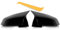 WODHMIEY Tapas de retrovisor Compatible con Serie 1 2 3 4 F20 F22 F23 F30 F31 F32 F33 Carcasa Espejo retrovisor (Negro Brillante)