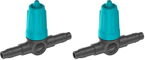 Gardena Adjustable Inline Drip Head 0–15 l/h (Lot de 2)