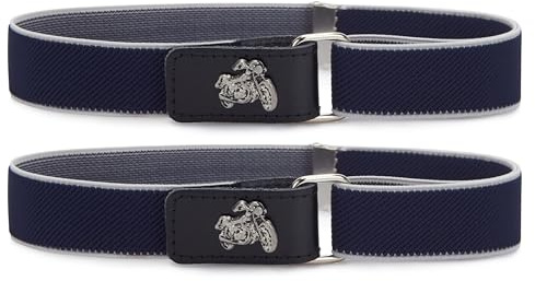 Ladeheid Jungen Gürtel Elastik-Gürtel 1-6 Jahre 34-65 cm P15S