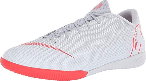 Nike Unisex MercurialX Superfly VI Academy IC Fitnessschuhe, Mehrfarbig (Wolf Grey/Lt Crimson/Pure Platinum 060), 40.5 EU