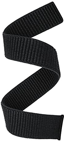 Abanen Snabbtorkande klockarmband för Fenix 6/Fenix 5/Fenix 7/EPIX 2, 22 mm vävd nylon, ultralätt sportarmband för Garmin Epix Pro 47 mm, Instinct 2 Solar, Forerunner 955, svart, 230 millimeters
