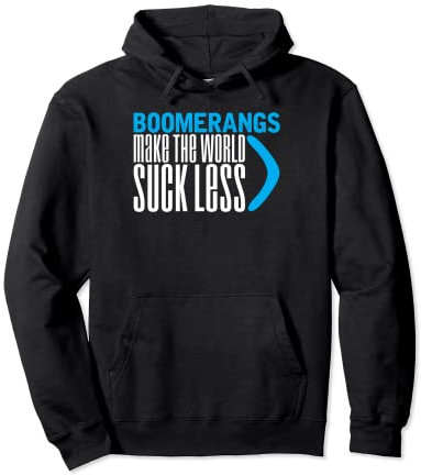 Wurfsport Boomerang Witz Spruch Bumerange Bumerang Pullover Hoodie
