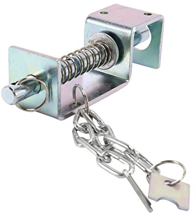 Gkhowiu Alarm Gate Fence Trips Line Wire 12G Blank Firer Pest Intruder Alarm Safety Switch for Bisley, Silver