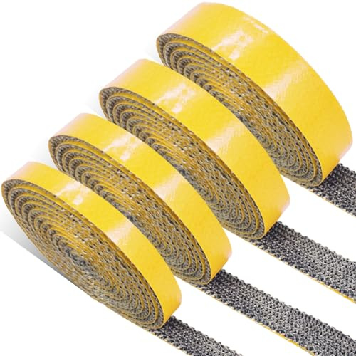 LANUCN Hitzebeständig Dichtungsbänder Selbstklebend Dichtband für Kamin, Ofenrohr, Rauchrohr, Kamintür, Smoker, Ofen, Kaminof Dichtung (2mm x 20mm x 2.5m)