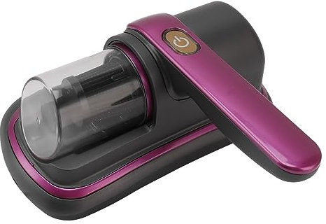 ZJchao Limpiador de Almohadas de Mano, Aspirador de Cama, Limpiador de Colchones de Mano Inalámbrico, Eliminador de ácaros UV Máquina de Limpieza para Almohadas Sábanas Sofás