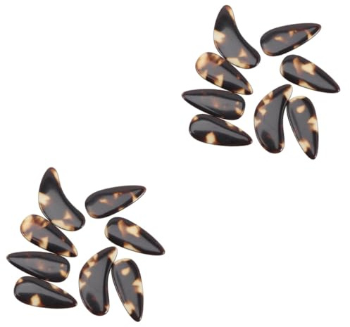Toyvian 16 Stk Guzheng-nägel Fingerpicks Für Instrumente Chinesische Zither Picks Daumenpick Mandoline Plektren Daumen-finger-picks Ukulelenpickel Kind Fingerstil Plastik Fingerschutz